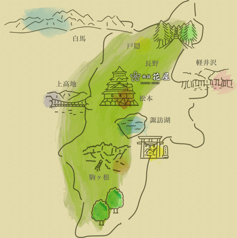 長野県MAP